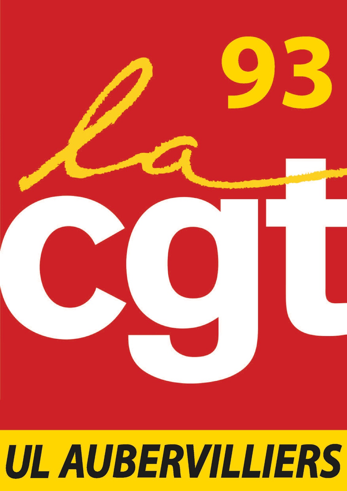 Logo — Confédération générale du travail, Union locale CGT Aubervilliers